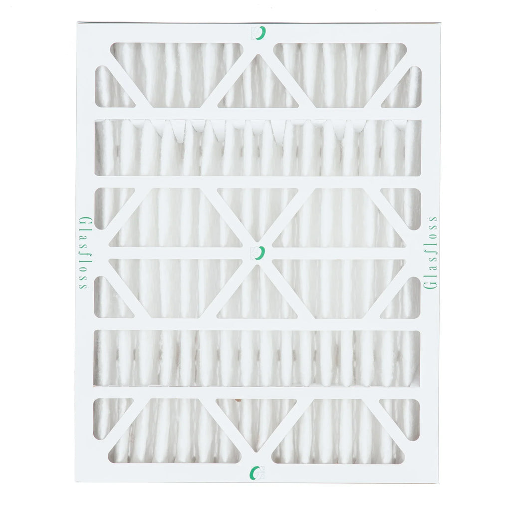 ( 3 Pack ) Exact Size: 15-1/2 x 19-1/2 x 3-3/4. 16x20x4 MERV 10 Pleated AC Furnace Air Filters by Glasfloss Industries