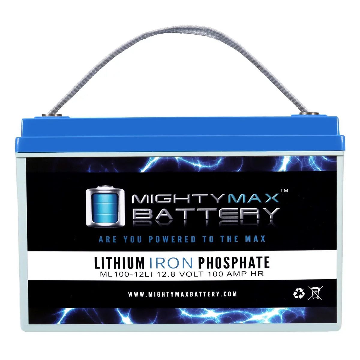 12V 100AH Lithium Replacement Battery for Off-Grid RV Solar System