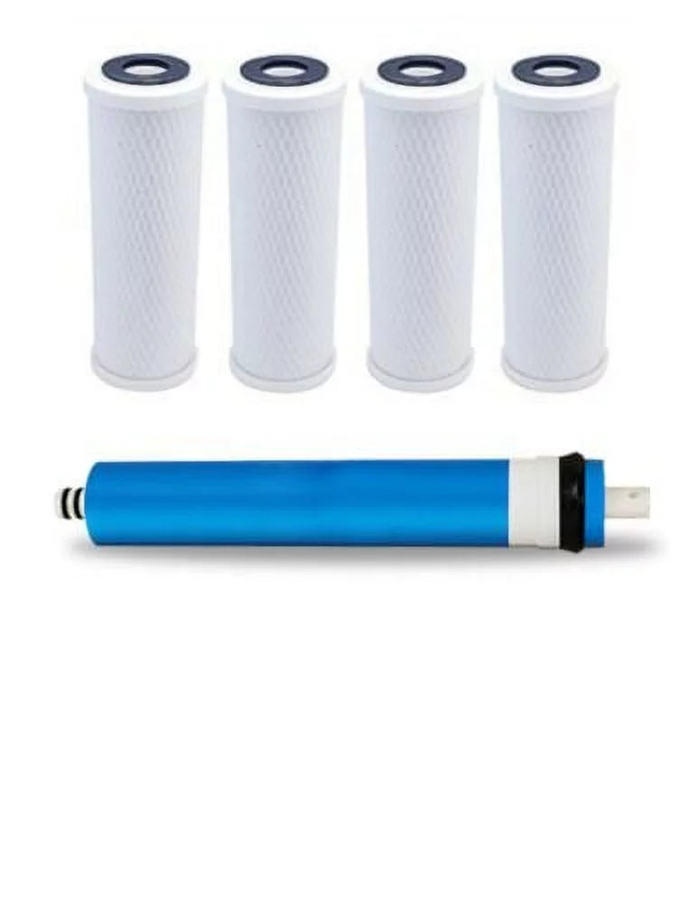 5 Filters For GE FX12P FX12M suitable Membrane and Pre & Post Filter Set