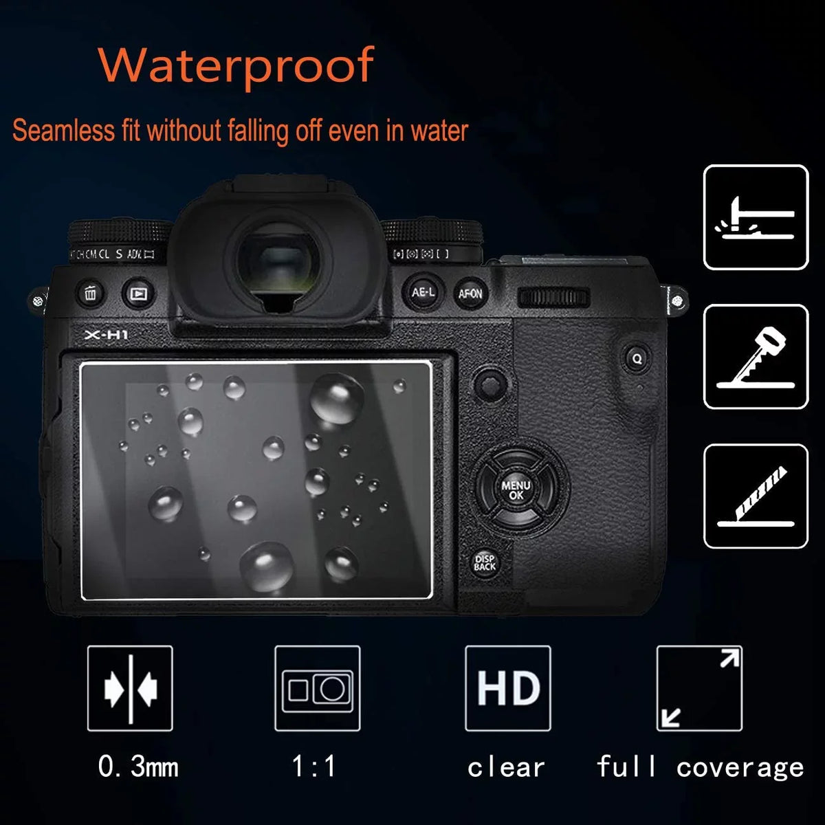 Alpha 7 IV Screen Protector appropriate with  Alpha 7 IV A7 IV A7IV A7MIV A7M4 A7M IV 4 Mark IV, Anti-Scratch