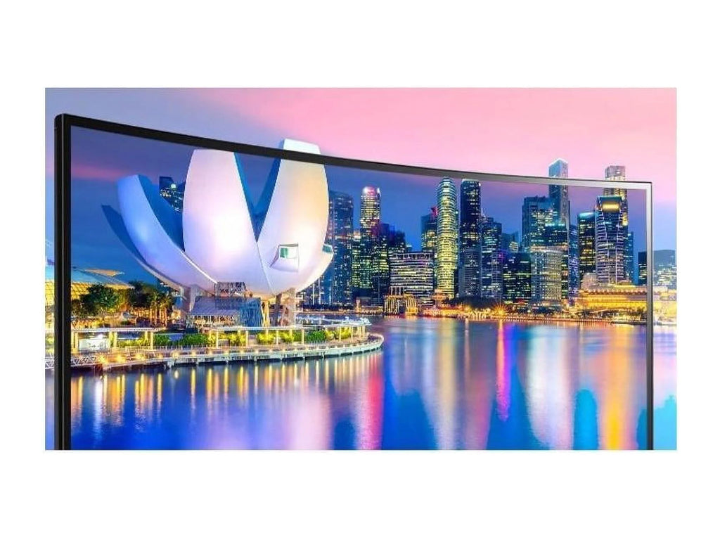 Ultrawide 34BP85CN-B 34" UW-QHD Curved Screen Edge LED Gaming LCD Monitor - 21:9 - Glossy Black, Black Hairline, Textured Black - 34" Class - In-plane Switching (IPS) Technology - 3440 x