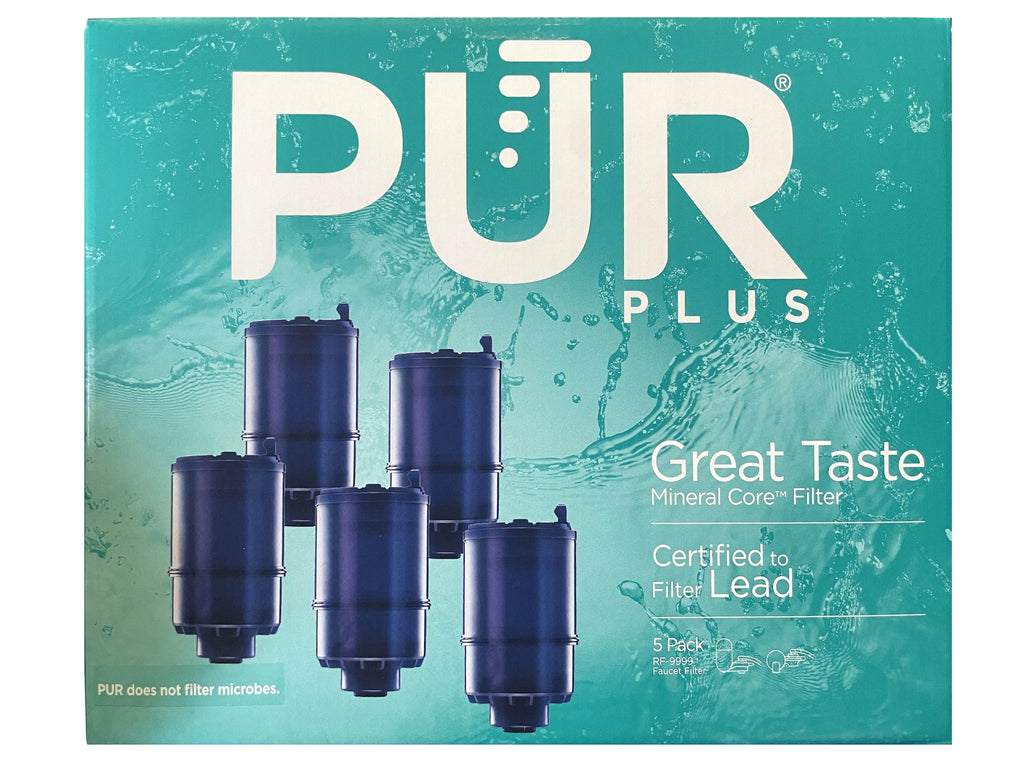 PUR Faucet Mount Replacement moisture Filter, Blue, 5 Pack