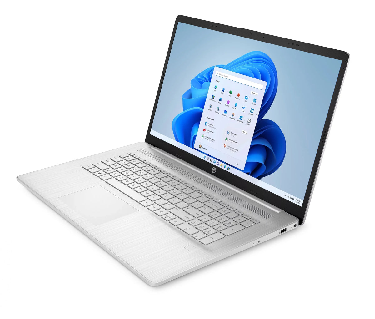 17.3" FHD Notebook AMD Ryzen 5 5500U 8GB RAM 256GB SSD Natural Silver