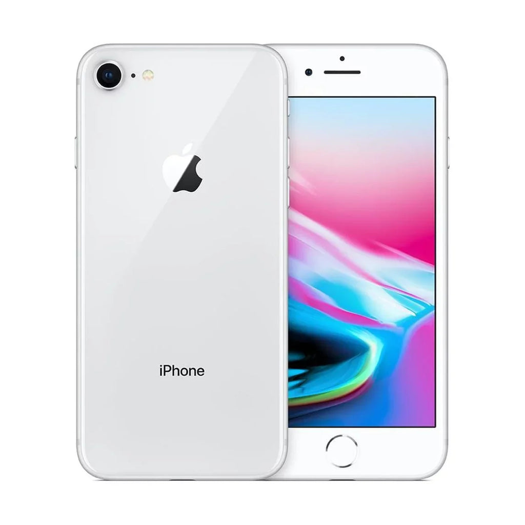 Restored  iPhone 8 A1863 (Fully Unlocked) 128GB Silver (Refurbished)