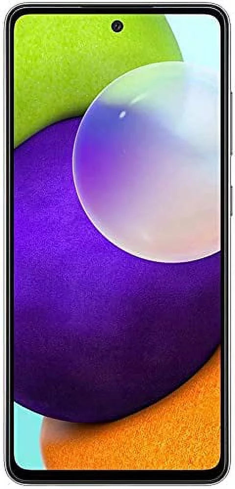 Restored  Galaxy A52 5G A526U 128GB Black GSM Unlocked (AT&T/TMobile appropriate) Smartphone (Refurbished)