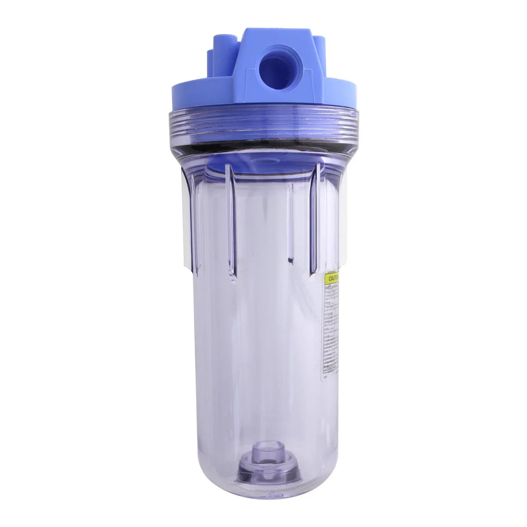 Pentek 150072 10 Inch Standard Blue/Clear Filter Housing 3/4 Inch NPT