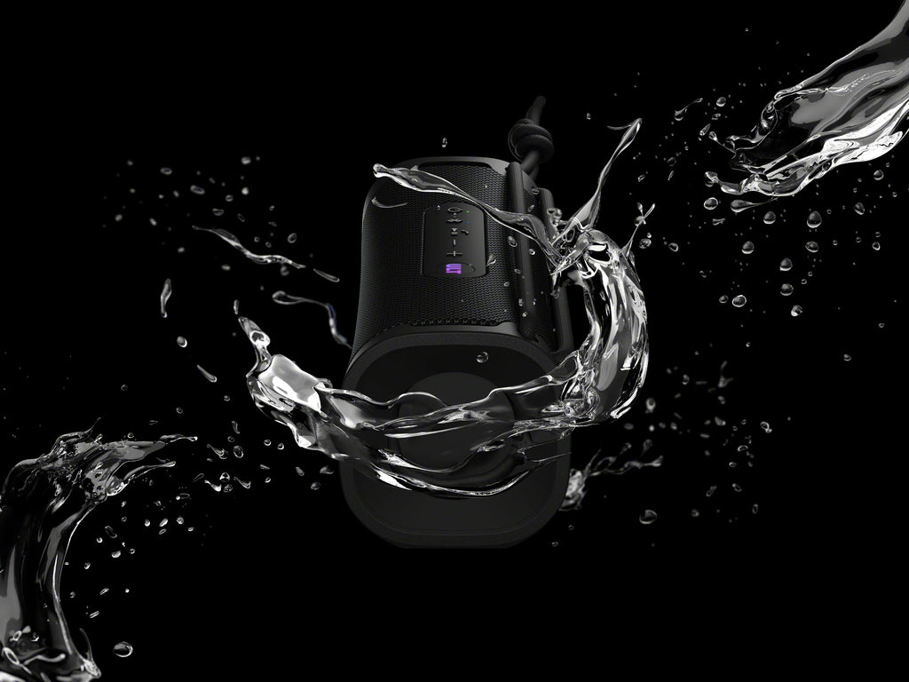ULT FIELD 1 Wireless Ultra Portable Bluetooth Compact Speaker, IP67 Waterproof, Dustproof, Shockproof and Rustproof - Black