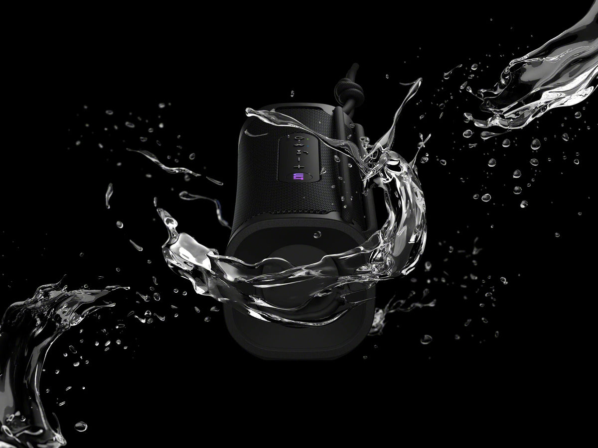 ULT FIELD 1 Wireless Ultra Portable Bluetooth Compact Speaker, IP67 Waterproof, Dustproof, Shockproof and Rustproof - Black