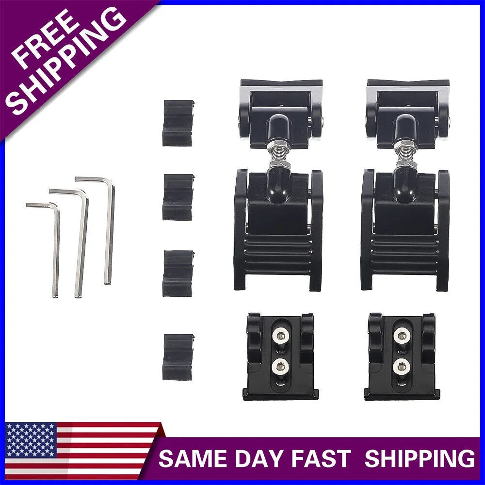 JLLOM Durable Black Front Hood Latch Lock Catch for Jeep Wrangler JK 07-18 - Enhanced Vehicle Security