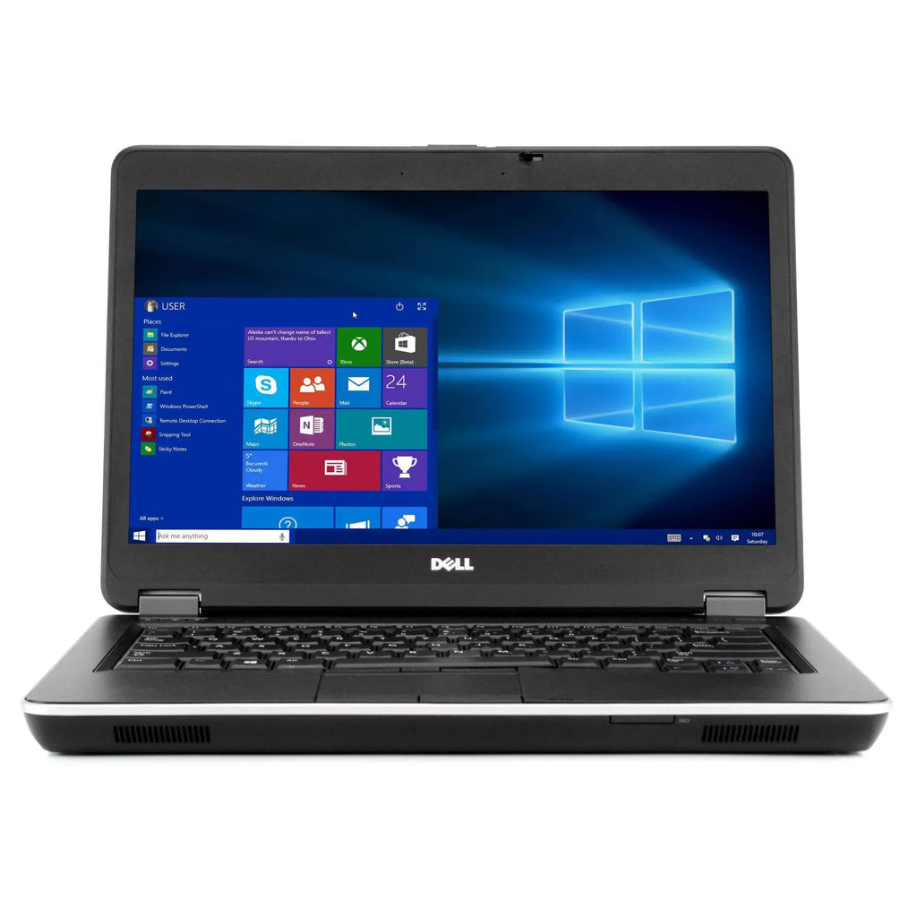 LATITUDE E6440 Laptop Computer, 2.60 GHz  i7 Dual Core Gen 4, 16GB DDR3 RAM, 512GB Solid State Drive (SSD) SSD Hard Drive, Windows 10 Home 64Bit, 14" Widescreen Screen (B GRADE)