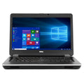 LATITUDE E6440 Laptop Computer, 2.60 GHz  i7 Dual Core Gen 4, 16GB DDR3 RAM, 512GB Solid State Drive (SSD) SSD Hard Drive, Windows 10 Home 64Bit, 14" Widescreen Screen (B GRADE)