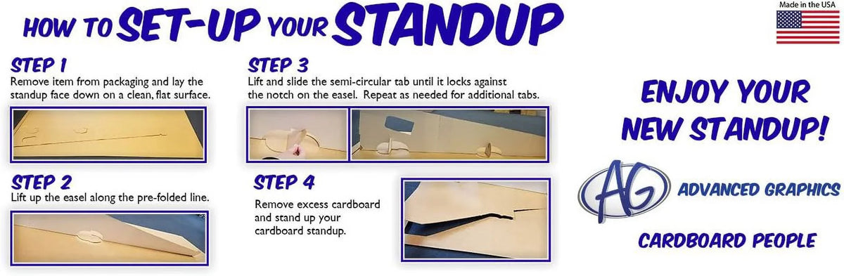 Downhill Skier Stand-In Life Size Cardboard Cutout Standup