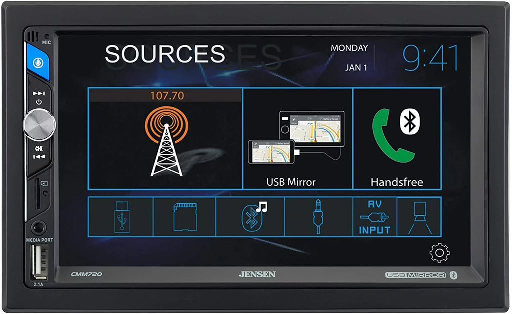 INCLUDES VEHICLE SPECIFIC INSTALLATION HARDWARE INCLUDING DASH KIT, WIRE HARNESS, AND ANTENNA ADAPTER WHEN REQIRED.. FITS  SCION AM/FM USB/BLUETOOTH TOUCHSCREEN CAR RADIO STEREO PKG