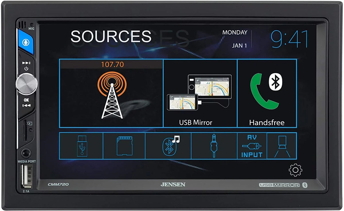 INCLUDES VEHICLE SPECIFIC INSTALLATION HARDWARE INCLUDING DASH KIT, WIRE HARNESS, AND ANTENNA ADAPTER WHEN REQIRED.. FITS  SCION AM/FM USB/BLUETOOTH TOUCHSCREEN CAR RADIO STEREO PKG