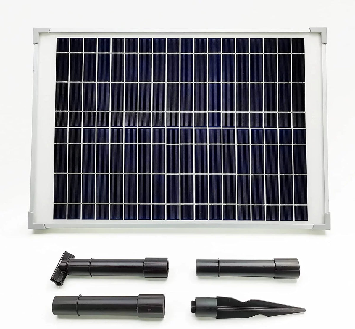 25W Solar aqua Pump KIT: DC Dry-Run Protection liquid Pump 370GpH with 18V 25W Solar Panel for Fountain, Fish Pond, and Aquarium (No Backup Battery)