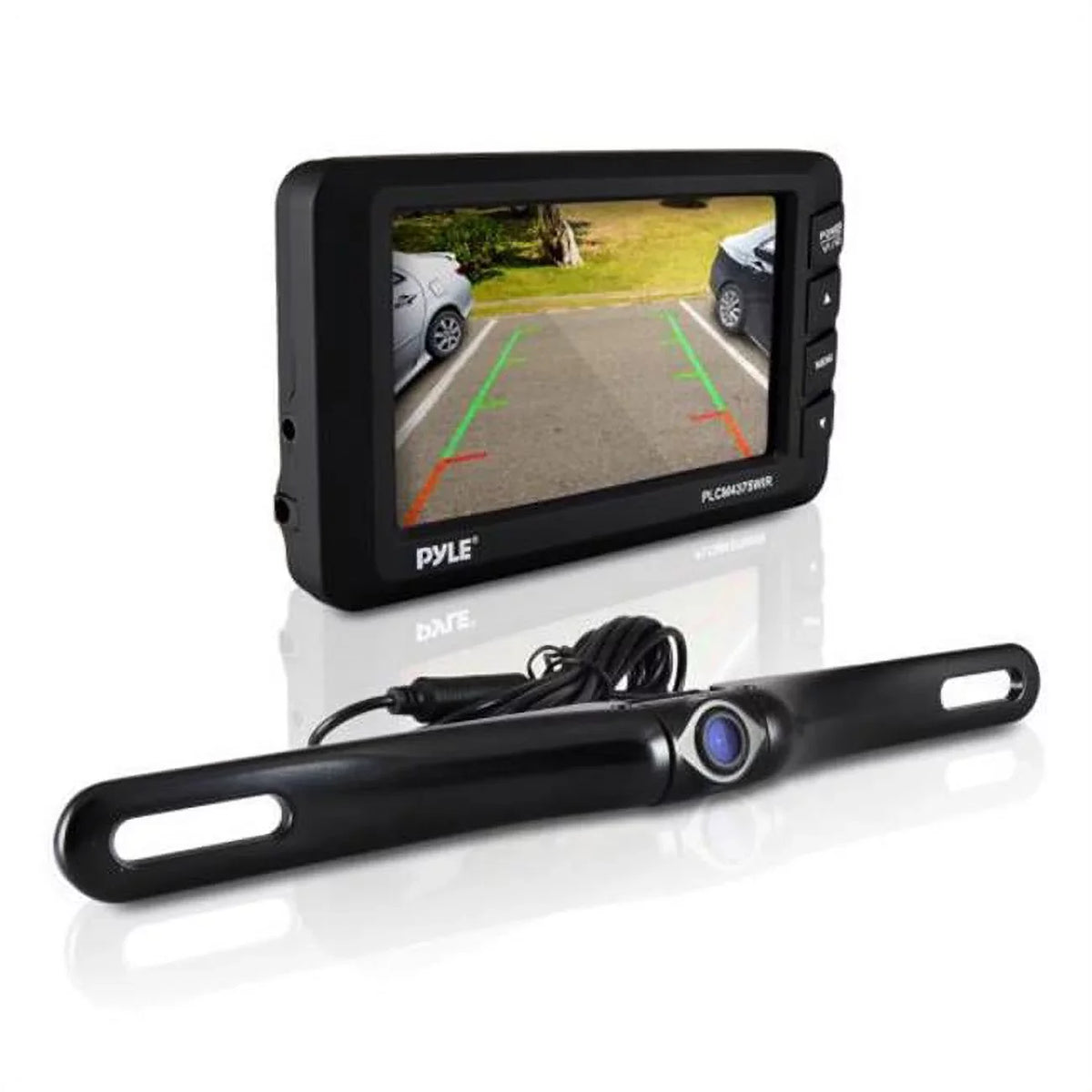 Display Wireless Rear View Back-Up Camera & Monitor Parking Reverse Assist System. Pyle USA 1Y6480 4.3 in