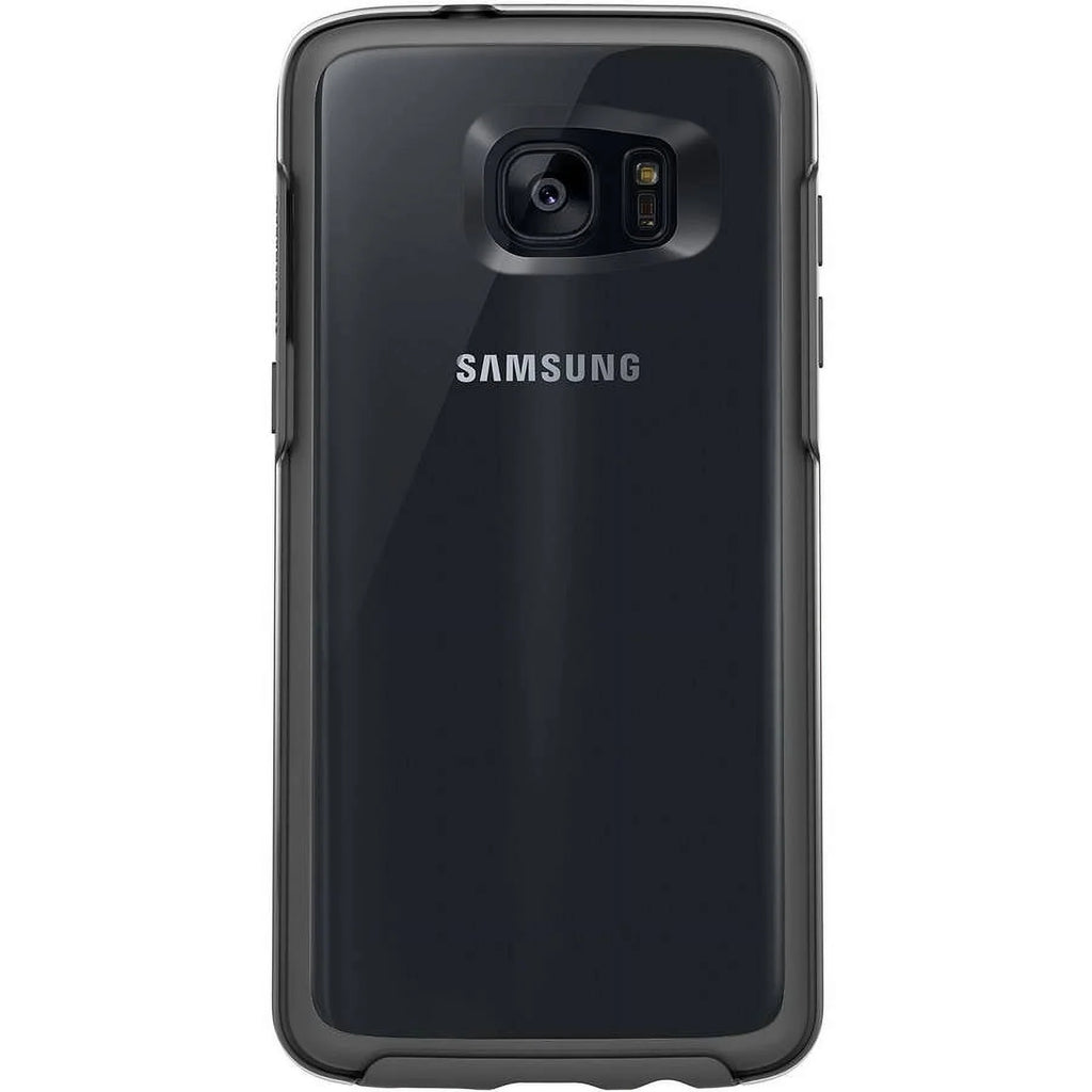 OtterBox Clear Symmetry Series Case for  Galaxy S7 edge, Black Crystal