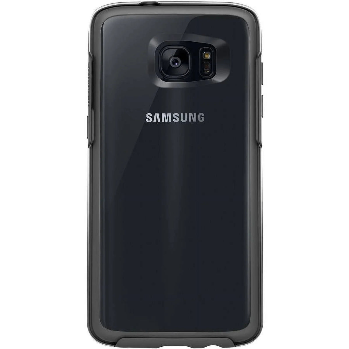 OtterBox Clear Symmetry Series Case for  Galaxy S7 edge, Black Crystal