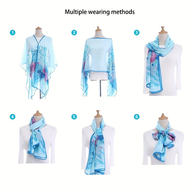 Jkzcp  Fashionable Sun Protection  Vintage Paisley Print Shawl Bikini wrap Up With Button