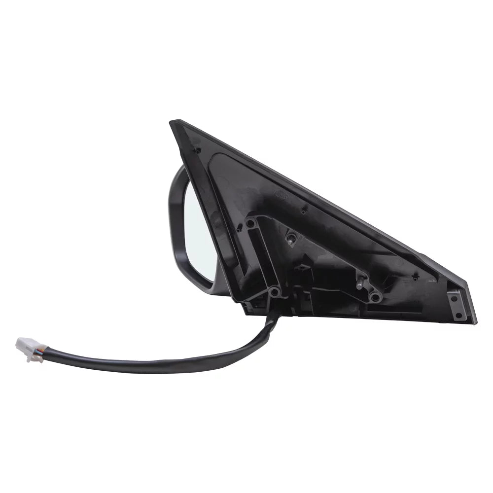 Brock Aftermarket Replacement Driver Left Power Mirror With Heat-Signal-Camera Paint To Match Black appropriate With 2020-2021 Nissan Sentra