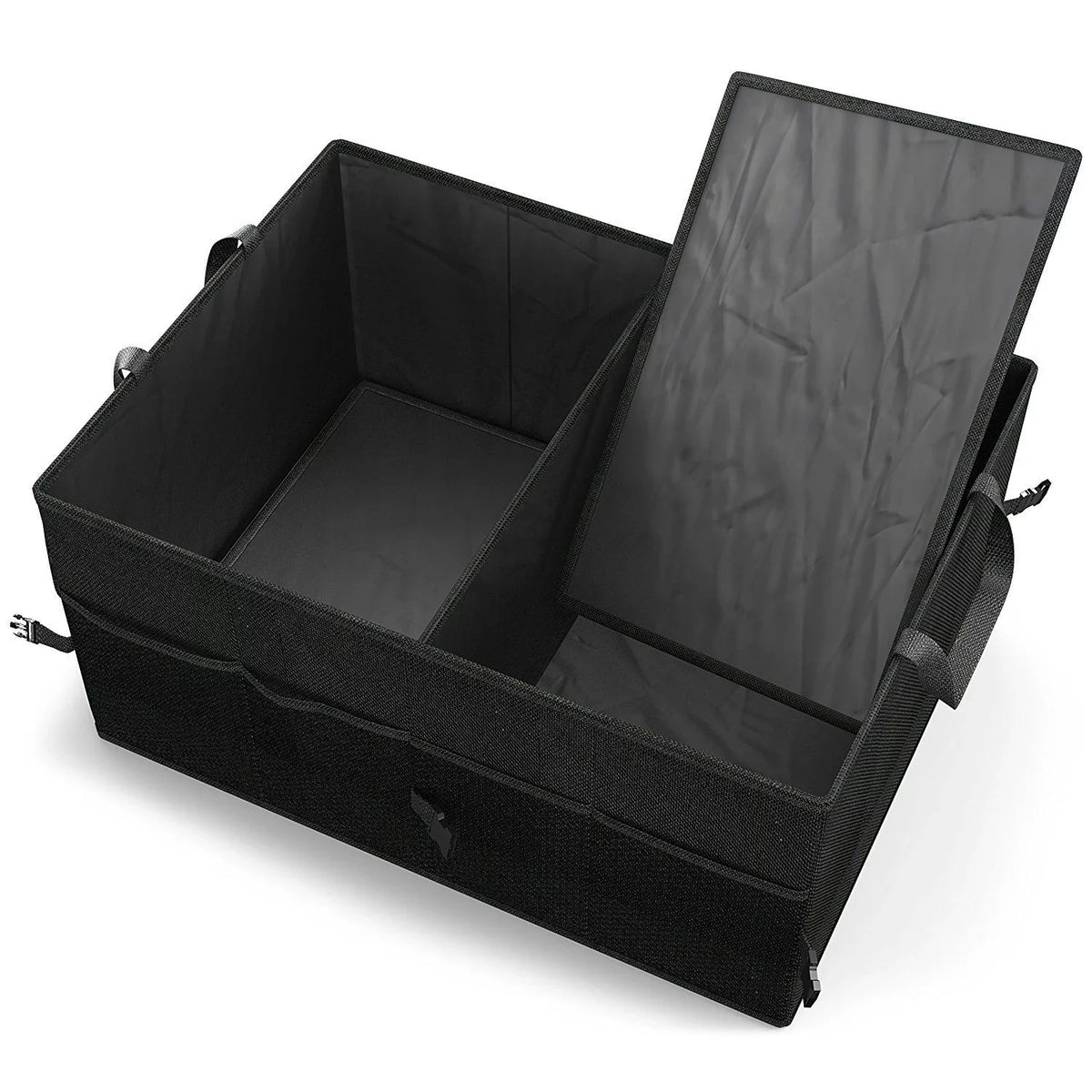 Nokiwiqis Trunk Cargo Organizer Folding Caddy Storage Collapse Bag Bin for Car Truck SUV
