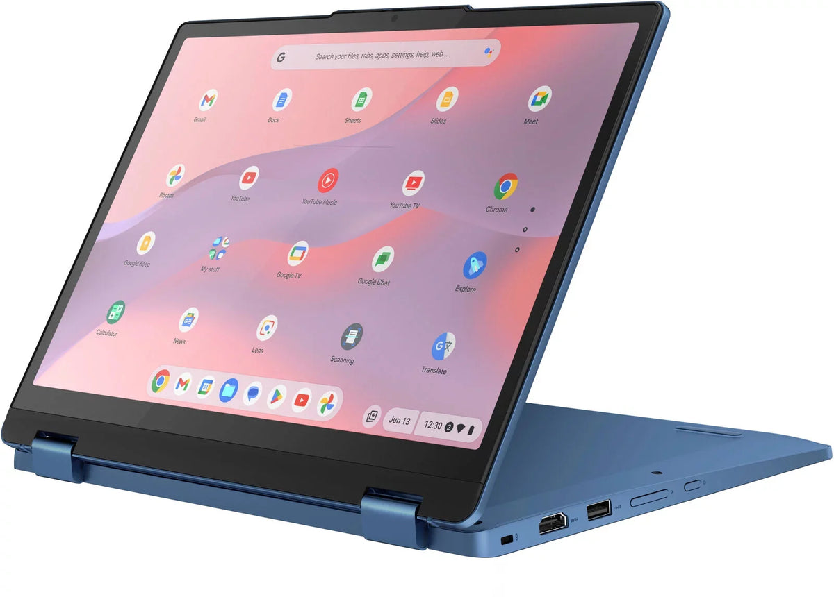 '- Flex 3i 12.2" WUXGA Touch-Screen Chromebook Laptop -  N100 with 4GB Memory - 64GB eMMC - Abyss Blue Notebook PC