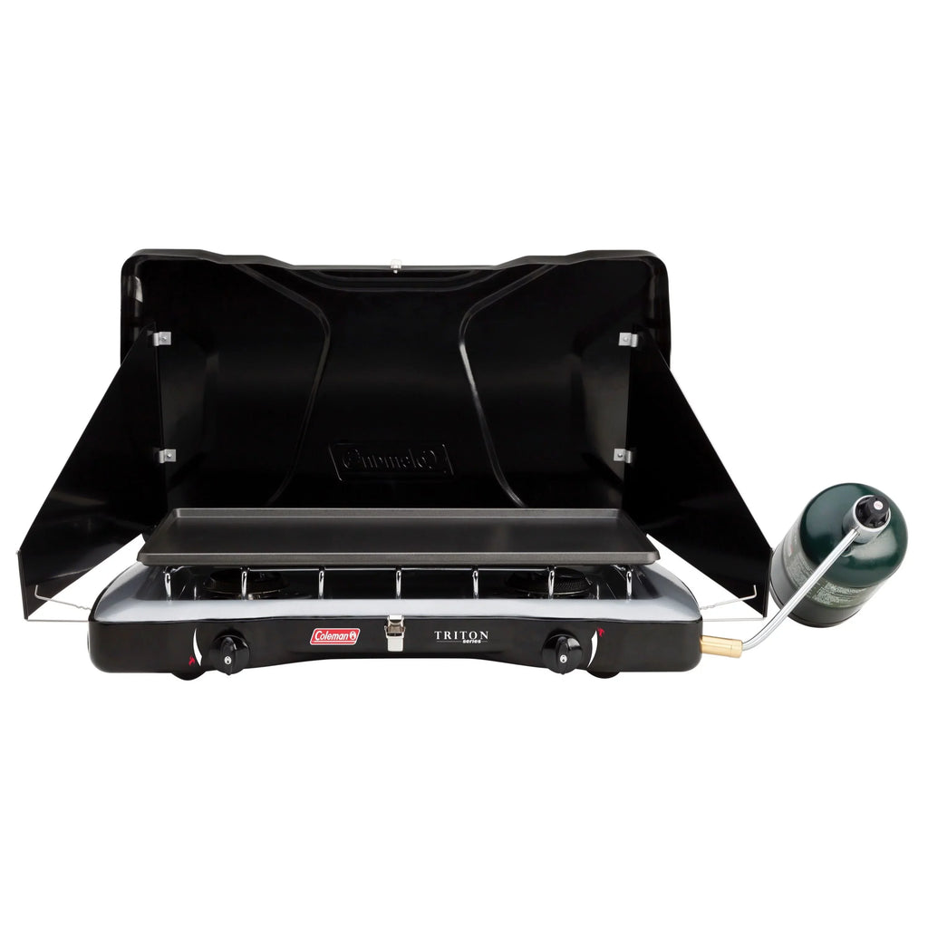 Coleman® Triton™ Propane Gas Camping Stove, 2-Burner