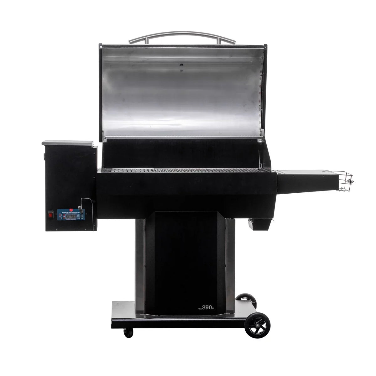 Stainless Steel Wood Pellet Grill & Smoker. USSC Grills  890 sq in