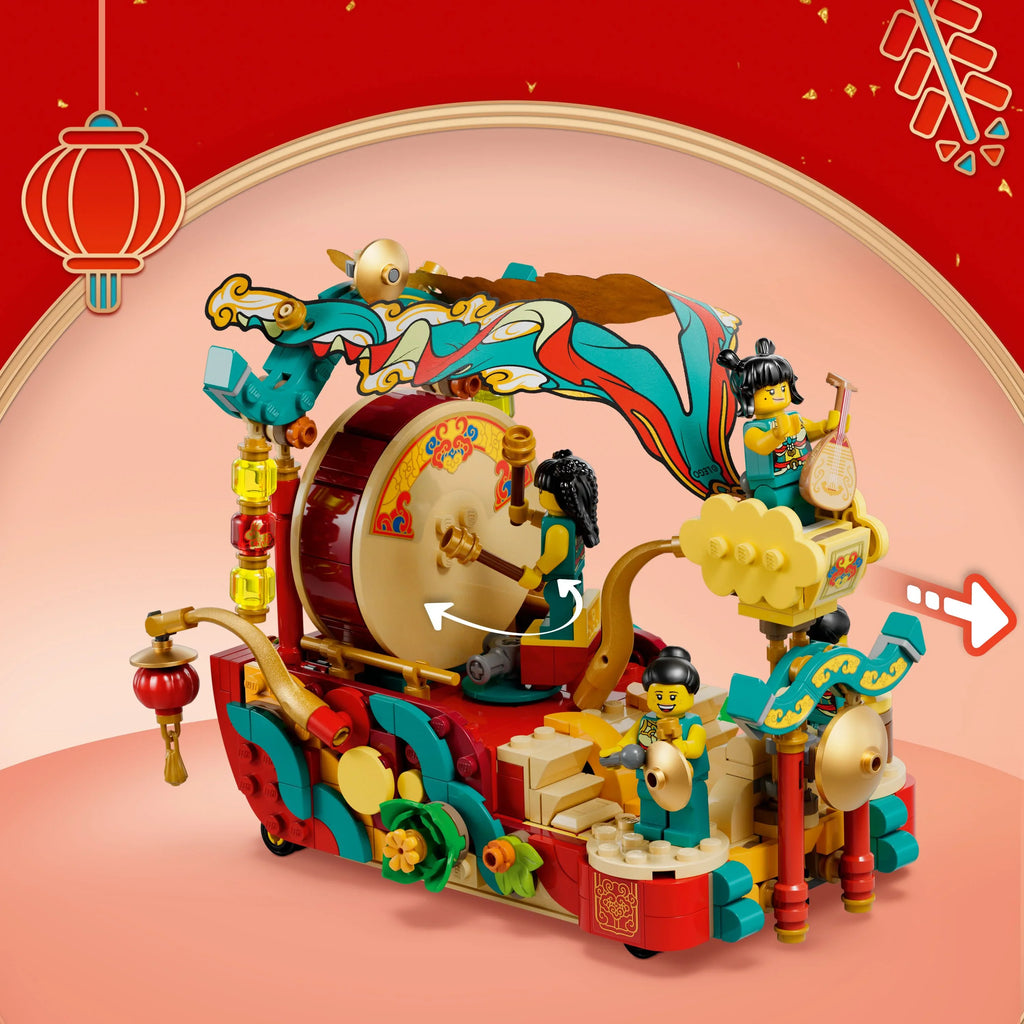 LEGO Lunar New Year Parade 80111 Building Toy Set (1,653 Pieces)